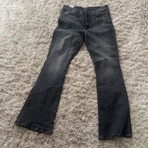 MOTHER Charcoal Flare Women's Jeans